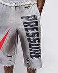 Pressure 3/4 Shorts - Gray