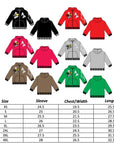 AP Zip Up - Red And White