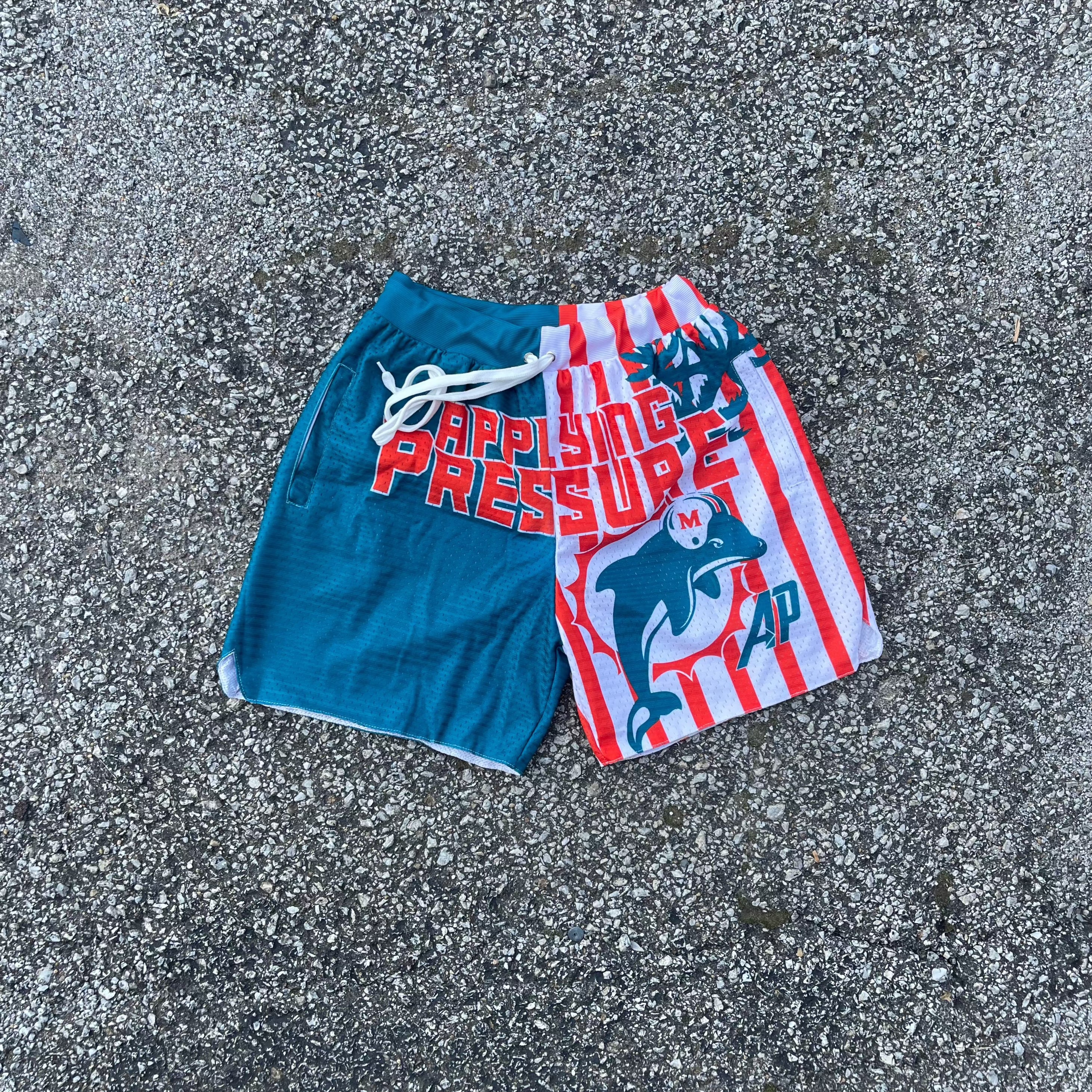 Miami Dolphins Basketball Shorts