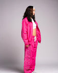 Pressure Nylon Pants- Pink