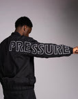 Pressure Nylon Zip Up- Black