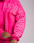 Pressure Nylon Zip Up- Pink