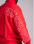 Pressure Nylon Zip Up- Red