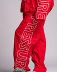 Pressure Nylon Pants- Red