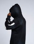 AP ZIP UP| BLACK AND WHITE