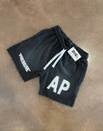 "PRESSURE" Shorts- Black And White