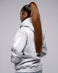 AP Zip Up - Gray And White