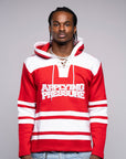 Hockey Hoodie -Red