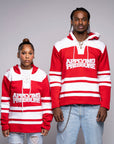 Hockey Hoodie -Red