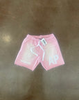 "PRESSURE" SHORTS| PINK AND WHITE