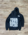 YOUR GOALS HOODIE| BLACK AND WHITE
