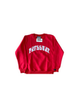 Pressure Crew Neck Sweatshirt| Red