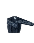 Pressure Nylon Zip Up- Black