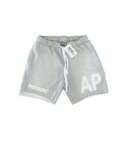 "PRESSURE" SHORTS| GRAY AND WHITE
