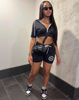 Crop Top Sets (Black)