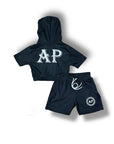 Crop Top Sets (Black)