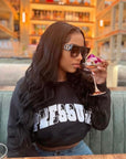Pressure Crew Neck Sweatshirt| Black