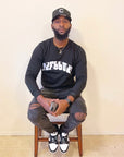Pressure Crew Neck Sweatshirt| Black
