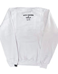 Pressure Crew Neck Sweatshirt| White