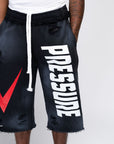 Pressure 3/4 Shorts - Black