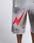 Pressure 3/4 Shorts - Gray