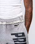 Pressure 3/4 Shorts - Gray