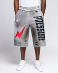 Pressure 3/4 Shorts - Gray