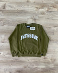 Pressure Crew Neck Sweatshirt| Olive