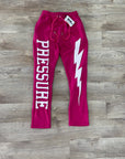 PRESSURE JOGGERS | PINK AND WHITE PUFF