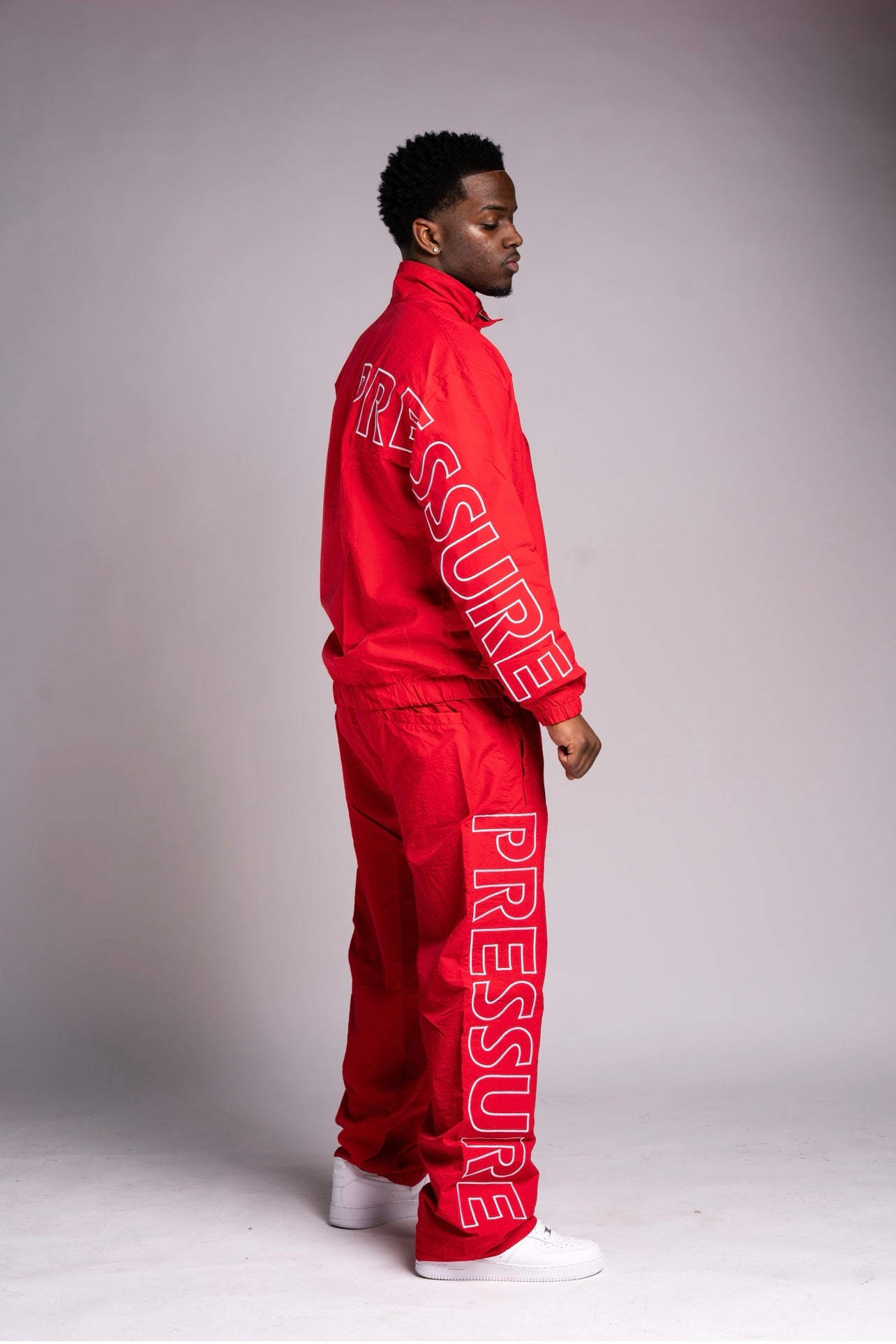 Pressure Nylon Pants- Red