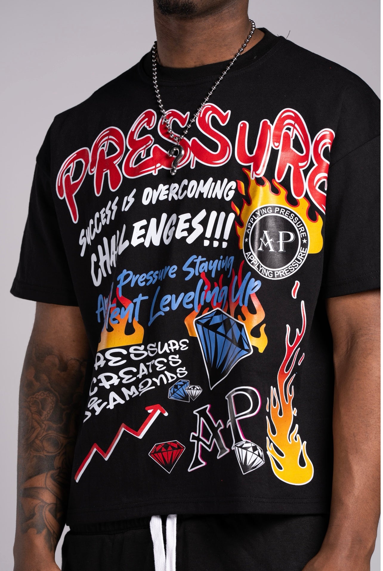 FLAME GRAPHIC TEE