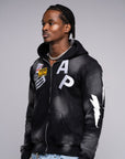 AP Zip Up - Black And White