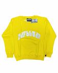 Pressure Crew Neck Sweatshirt| Yellow