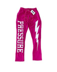 PRESSURE JOGGERS | PINK AND WHITE PUFF