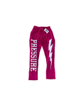 PRESSURE JOGGERS | PINK AND WHITE PUFF