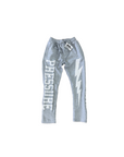 PRESSURE JOGGERS | GRAY AND WHITE PUFF