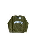 Pressure Crew Neck Sweatshirt| Olive