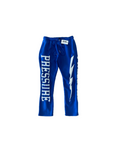 PRESSURE JOGGERS| BLUE AND WHITE PUFF