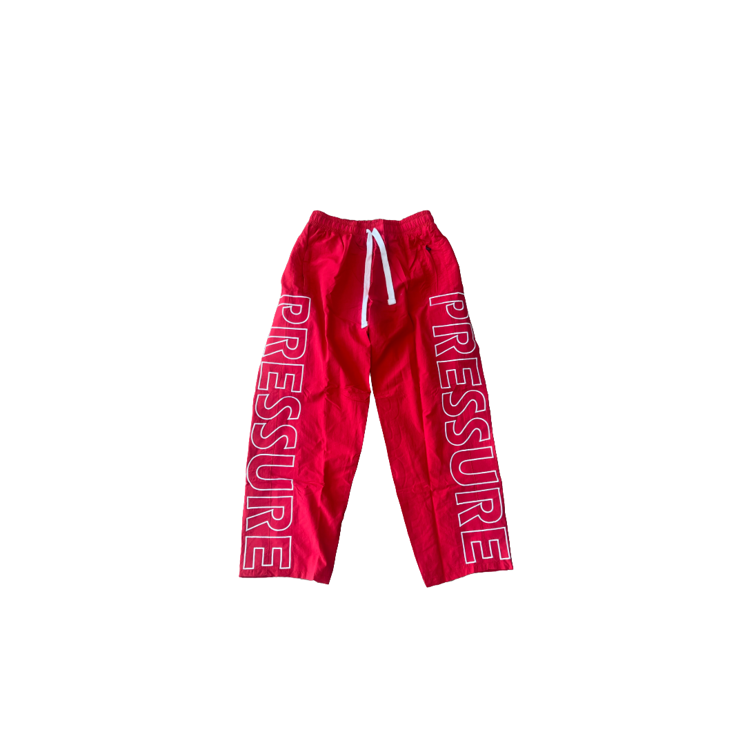 Pressure Nylon Pants- Red